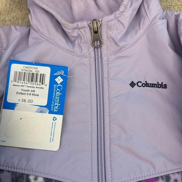 Columbia Soft Lavender Baby Jacket - Picture 4 of 4